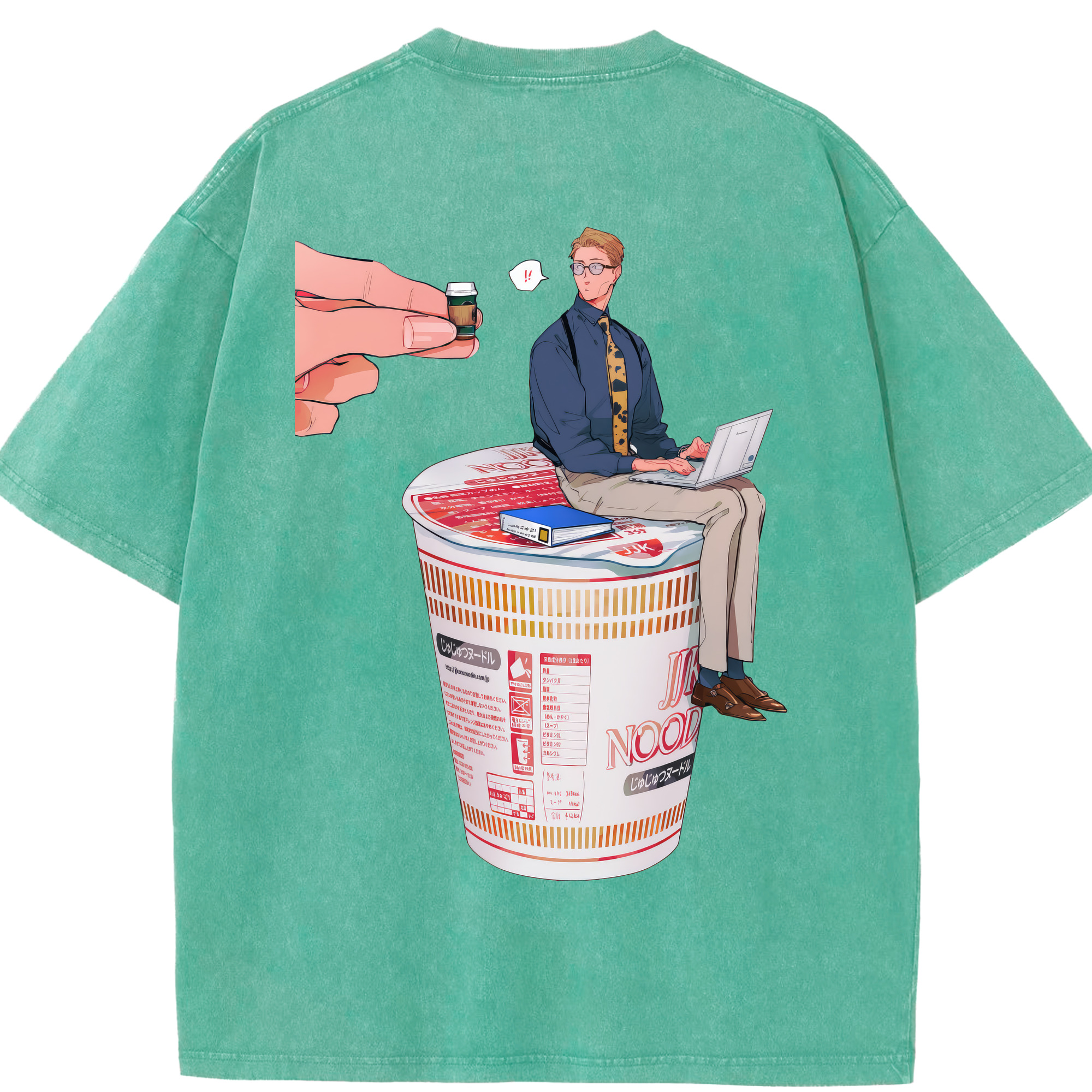 （画像用） 呪術廻戦 Jujutsu Kaisen 綿100% ヴィンテージ風 半袖Tシャツ（背面プリント）